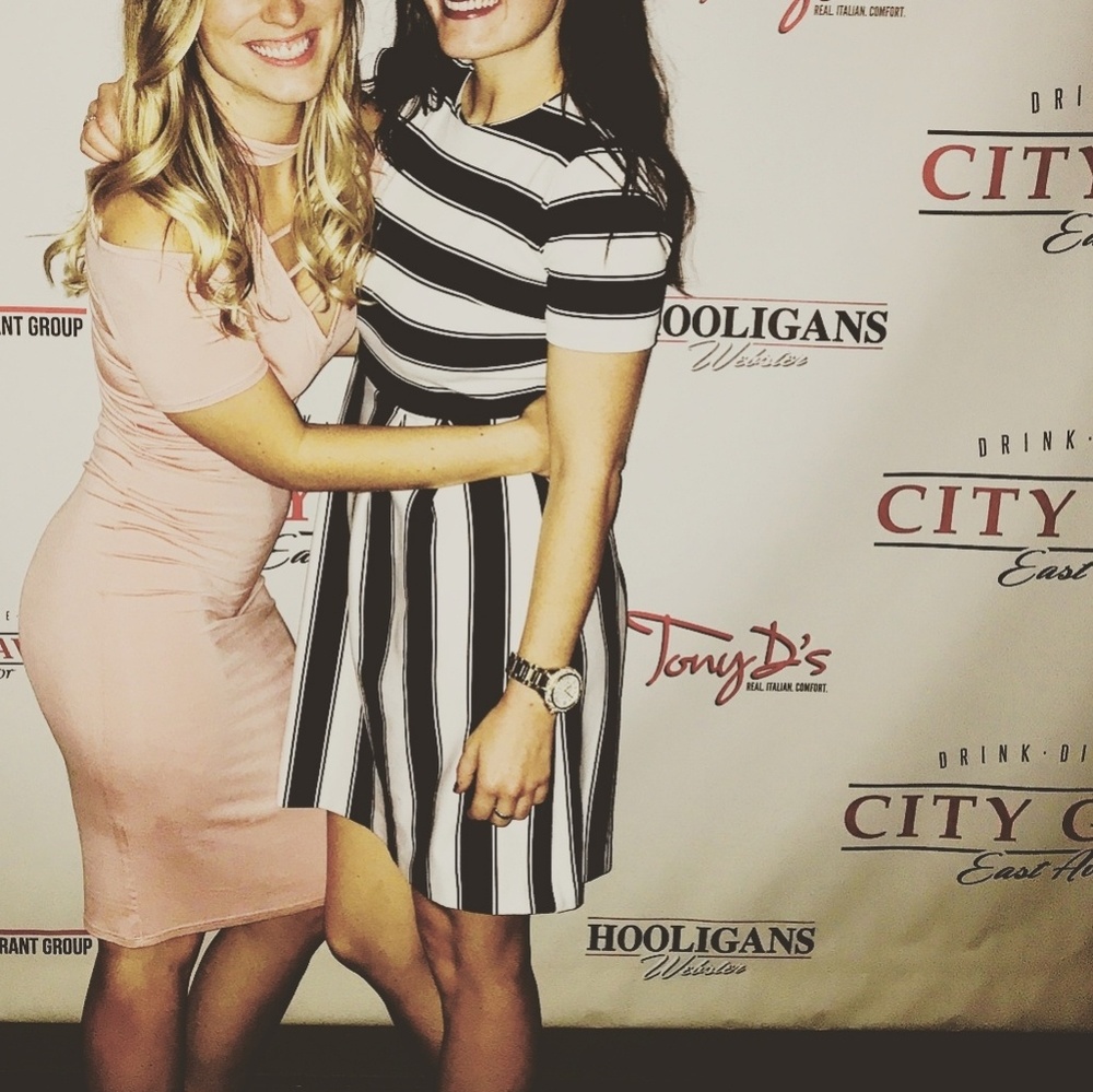 Black and white dress from loft